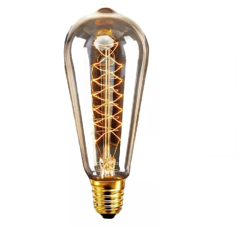 LAMPARA FILAMENTO CARBONO ST64 PERITA